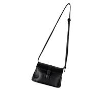 Sac à bandoulière vintage en polyuréthane pour femme qui aime les styles distinctifs, Noir , One Size