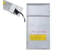 Sac à Batterie Ignifuge | Organisateur de Batteries Conteneur - Petite Poche pour Appareils Électroniques | pour Voiture Extérieur Chargement Transport Objets de Valeur Collections Documents