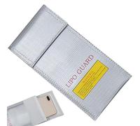 Sac À Batterie Ignifuge | Organisateur de Stockage pour Batteries,Conteneur Étanche pour Alimentation,pour Camping-Car, Charge De Voiture, Objets De Valeur, Collections, Documents, Cartes Bancaires