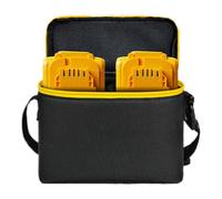 Sac à Batterie, Sac en Toute sécurité de la Batterie - Étui de Batterie de Grande capacité - Organisateur de Protection, imperméable pour Une Valise de Sac à Dos