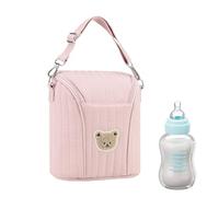 Sac À Biberon Isotherme Pour Bébé Porte-Biberon Isotherme Portable Mignon | Sac Isotherme Lait Maternel Organisateur Biberon Pour Lait Maternel Aliments Transport Isotherme Crèche Poussette