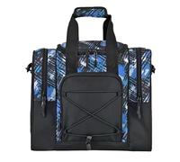 Sac à bille de bowling, support de boule de bowling unique | Sac multifonctionnel avec ceinture réglable intérieure rembourrée, s'adapter au bowling, chaussures, serviette pour hommes femmes, bleu
