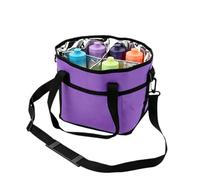 Sac à boisson isotherme réutilisable à 4 compartiments avec sangle réglable pour voyage F-Amily, randonnée, voyage, sport et sorties en famille, violet, 1pcs