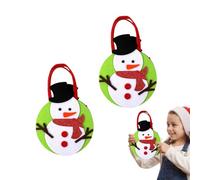 Sac à Bonbons de Noël - 2 Pièces Sacs à Friandises de Fête | Conservation du Chocolat | Pour L École La Maison Le Bureau Les Fêtes Les Noël Les Vacances Les Bonbons Le Chocolat Les