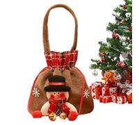 Sac à Bonbons de Noël,Pochette Cadeau de Noël - Poches à Cadeaux pour Gourmandises,Remplissage de Chaussettes de et Salle de Classe