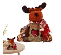 Sac à bonbons de Noël | Sac d'emballage de fruits en forme de d'élan - Décoration d'hiver, sacs à fruits pour la maison de ferme, la maison, les vacances