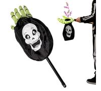 Sac à bonbons d'Halloween Que, sac de triche | Fabriqué en polypropylène et polyester, 68 g et réutilisable, ne nécessite pas de piles pour un effet brillant