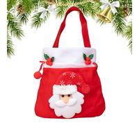 Sac à Bonbons pour Noël | Pochette Des Fêtes D'Hiver - Petit Sac à Bonbons de Noël avec Cordon - Pour Rassemblement En Classe Maison Communauté École Chocolats Jouets Gelées Sucettes