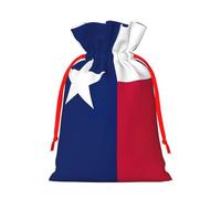 Sac à bonbons réutilisable avec cordon de serrage Motif drapeau de l'État du Texas