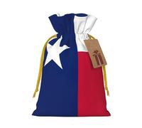 Sac à bonbons réutilisable avec cordon de serrage Motif drapeau de l'État du Texas