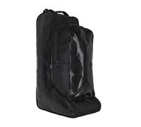 Sac à bottes équitation combi et bombe QHP Croco Noir TU