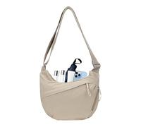 Sac à boule, en nylon, réglable, léger, avec poches pour femme, spacieux, petit, avec plusieurs poches pour filles, beige, référence à la description