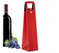 Sac à bouteille de vin Sac Tote En Cuir PU Pour Une Bouteille De Champagne