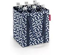 Sac à bouteilles 9 compartiments Signature Navy - Reisenthel - Bleu - Polyester Bleu G