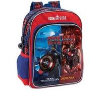 Sac à bretelles Civil War Marvel 40 cm ROUGE G