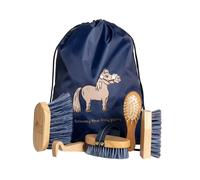 Sac à brosses pour cheval Grooming Deluxe Sammy Bleu TU