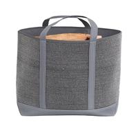 Le Marquier – Sac à bûches Belhara – Gris chiné foncé