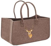 Sac à bûches en Feutrine 50 x 25 cm