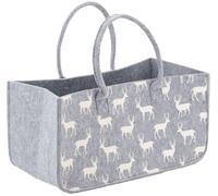 Sac à bûches en Feutrine 50 x 25 cm