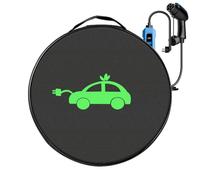 Sac À Câble EV - Étui De Chargeur De Voiture Électrique | Sac De Chargeur De Voiture Électrique Portable Avec Poignée | Outils De Grande Capacité Étanche Pour Le Stockage, Les Accessoires