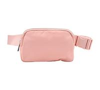Sac à Ceinture de Taille Grcfumo, Sachet de Ceinture de Taille de Sport de Grande capacité, Ajustement de la Courroie de Sangle Pouche pour entraînement en Cours d'exécution de (Pink)