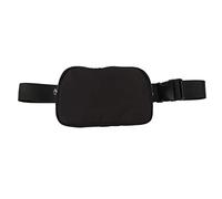 Sac à Ceinture de Taille Grcfumo, Sachet de Ceinture de Taille de Sport de Grande capacité, Ajustement de la Courroie de Sangle Pouche pour entraînement en Cours d'exécution de (Black)