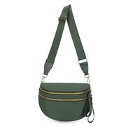 Sac à Ceinture pour Les Femmes,Paquets de Taille répulsifs à l'eau,Sacs à Crossbody avec Sangle réglable pour Les Femmes Voyage avec Sangle réglable (Haricot Vert)