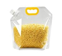 Sac à céréales de cuisine étanche et résistant à l'humidité | Sac hermétique pour riz pour garde-manger, armoire, étagère, haricots secs, croquettes, millet, sucre, farine