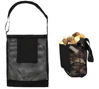 Sac à Champignons - Sac De Ramassage De Champignons en Maille avec Sangle Réglable - Poche De Rangement Portable Et Pliable pour Collecte De Fruits en Extérieur