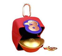 Sac à changer, pochette à changer, sac à main mascotte chinoise, sac portefeuille décoratif, petite pochette à monnaie décorative en forme de serpent pour maquillage et sac portefeuille sur le thème