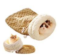 Sac à Chat - Doudou Chauffant Panier pour Animal de Compagnie,Nid Douillet Fermé pour Chat Petit Animal Chiot Lapin - pour Salon Chambre Balcon et Chevet