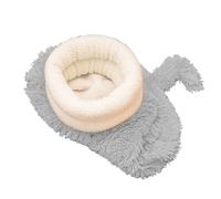 Sac À Chat | Sac De Sommeil En Peluche Chaud Semi-Fermé - Design De Queue Placable En Position Verticale Lavable Couchage Pour Animaux - Pour Chaton Petits Animaux Chambre Intérieur Extérieur