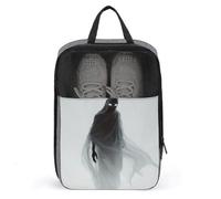 Sac à chaussures Dark Wispy Shadow Figure fantôme pour voyage usage quotidien Sac de rangement anti-poussière Pochette de rangement pour chaussures de golf