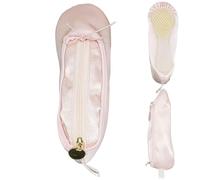 Sac à chaussures de ballet 1pc Sac à chaussures de grande capacité avec fermeture à glissière Cosmetic Pen Organisateur Sac de danse Sac de maquillage de danse portable PORTABLE POINTE SAG pour