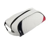 Sac à Chaussures de Golf, 13,8 x 9,8 x 6,3 Pouces, imperméable en Cuir PU, Porte-Chaussures de Golf, Anti-poussière, Sac de Camping de Voyage, Sac de Golf à Fermeture éclair pour