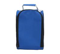 Sac à Chaussures de Golf, 32,5x21x13cm, Conception à Double Fermeture éclair de Ventilation, Toile, Rangement de Sport pour Hommes et Femmes, Bleu Premium