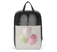 Sac à chaussures de golf avec ballons pastel, rose, blanc, vert clair, pour voyage, usage quotidien, sac de rangement anti-poussière