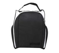 Sac à Chaussures de Golf Portable en Nylon Imperméable, Sac de Rangement pour Chaussures de Golf avec Double Fermeture Éclair et Poignée de Transport, Accessoire Sportif Résistant