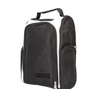 Sac à chaussures de golf pour homme - Pochette de rangement zippée avec poignée - Sacs de transport de chaussures avec poches latérales pour accessoires, pour voyage, salle de sport, intérieur ou