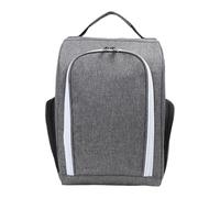 Sac à chaussures de golf pour voyage avec double poche extérieure 24 x 15 x 36 cm