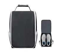 Sac à chaussures de golf, sac à crampons de football - Sacs portables pour chaussures de golf | Organisateur de chaussures de sport en cuir PU, sacs à poignées de boîte à chaussures de golf, beige,