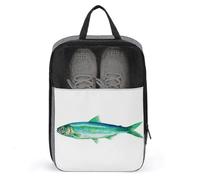 Sac à chaussures de golf vert hareng pour voyage, usage quotidien, sac de rangement anti-poussière pour chaussures de golf