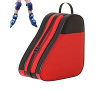 Sac à chaussures de skate - Sac à dos de patinage à 3 compartiments avec sangle réglable | Protecteur de chaussures de casque de stockage respirant solide et durable | Utilisé pour les sports d'hiver