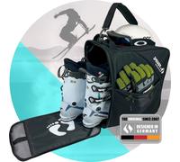 Sac à chaussures de ski avec compartiment pour casque, l'original depuis 2007 (plus de 50 000 clients satisfaits) Sac à bottes de ski pour tes bottes ou tes snowboots