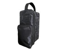 Sac à chaussures de sport de plein air | Sac de golf étanche à fermeture éclair, sacs de rangement avec poche , poche extérieure portable pour chaussures et sports, Noir , Refer to description,