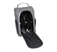 Sac à chaussures de sport, organisateur de chaussures de voyage, étui étanche 24 x 15 x 36 cm, fermeture éclair durable, poignée renforcée, pochette compacte noire, utilisation pour gym, golf, danse