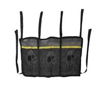 Sac à chaussures de trampoline, sac de rangement pour chaussures, sac d'accessoires de chaussures avec fermeture éclair, sac filet respirant avec 6 sangles, rangement piscine, 1, storage bag