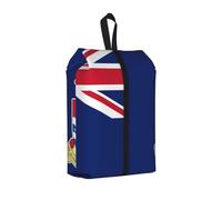 Sac à chaussures de voyage avec drapeau des îles Caïmans - Étanche - Organisateur de chaussures pour valise - 3 en 1 - Pochette de rangement pour baskets de gym