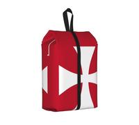 Sac à chaussures de voyage avec drapeau des îles Wallis et Futuna - Étanche - Organiseur de chaussures pour valise - 3 en 1 - Pochette de rangement pour les entraîneurs de gym