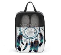 Sac à chaussures de voyage étanche avec fermeture éclair et poignée - Style : attrape-rêves - Taille unique, Style :, Taille unique, Sacs à chaussures pour le voyage